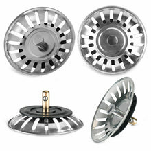 Load image into Gallery viewer, Stainless Steel Bathtub Hair Catcher Stopper Shower Drain Hole Filter Kitchen Bathroom Lavabo Waste Plug Sink Filter Straier