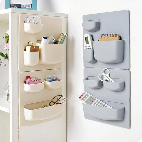 Kitchen finishing rack bathroom wall hanging storage rack home paste type punch-free wall mount LB917118