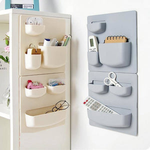 Kitchen finishing rack bathroom wall hanging storage rack home paste type punch-free wall mount LB917118