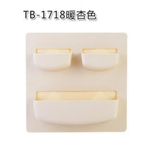 Load image into Gallery viewer, Kitchen finishing rack bathroom wall hanging storage rack home paste type punch-free wall mount LB917118