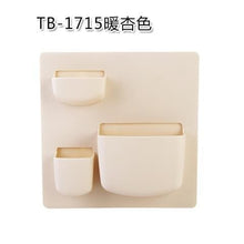Load image into Gallery viewer, Kitchen finishing rack bathroom wall hanging storage rack home paste type punch-free wall mount LB917118