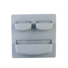 Load image into Gallery viewer, Kitchen finishing rack bathroom wall hanging storage rack home paste type punch-free wall mount LB917118