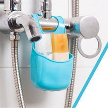 Load image into Gallery viewer, Useful Suction Cup Sink Shelf Soap Sponge Drain Rack Kitchen Sucker Storage Tool
